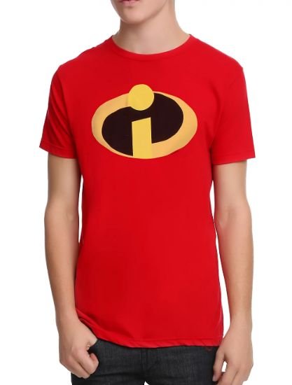 incredibles t shirt costume